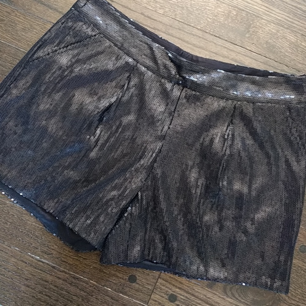 Express sequin shorts